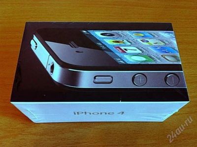 Лот: 1100488. Фото: 1. Новый запечатанный iPhone 4 (neverlock... Смартфоны