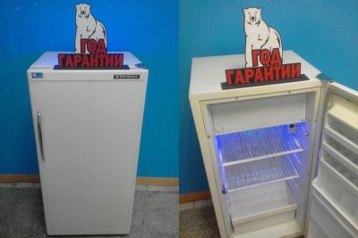 Лот: 13986389. Фото: 1. Холодильник Бирюса-1 код 522381. Холодильники, морозильные камеры