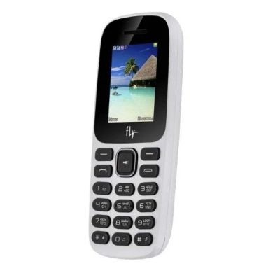 Лот: 12493059. Фото: 1. Мобильный телефон Fly FF 183 White... Кнопочные мобильные телефоны