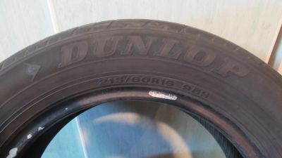 Лот: 18885708. Фото: 1. Dunlop 215/60 R16 95H Япония. Шины