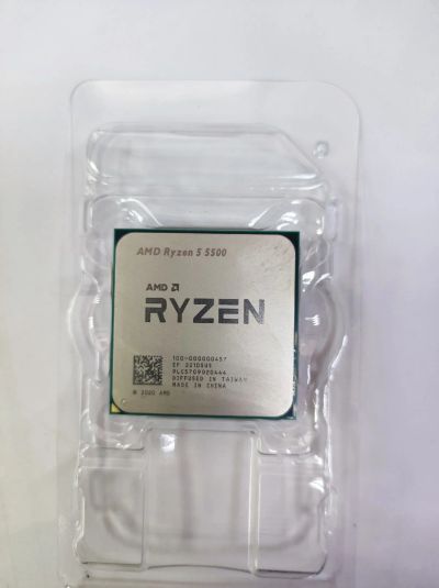 Лот: 19215763. Фото: 1. Процессор AMD Ryzen 5 5500 AM4... Процессоры