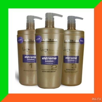 Лот: 9135007. Фото: 1. Кератин Nutrimax Extreme Solution... Уход за волосами 