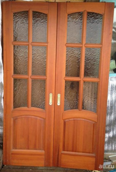 Лот: 9150359. Фото: 1. Раздвижные двери из массива дерева. Двери межкомнатные