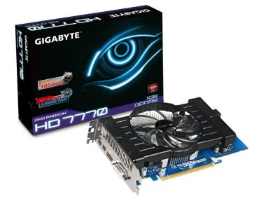 Лот: 10270109. Фото: 1. 1Gb Gigabyte HD 7770. Видеокарты