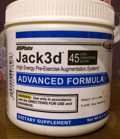 Лот: 5061007. Фото: 1. USPLabs Jack3d Advanced formula... Спортивное питание, витамины
