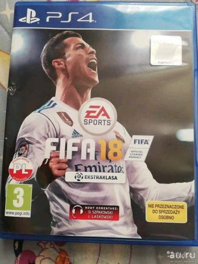 Лот: 13124000. Фото: 1. Видеоигра для PS4 . FIFA 18 . Игры для консолей