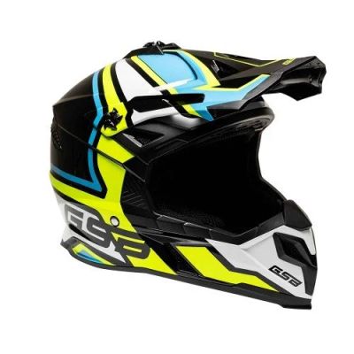 Лот: 16844949. Фото: 1. Кроссовый шлем GSB XP-20 MO Design... Аксессуары
