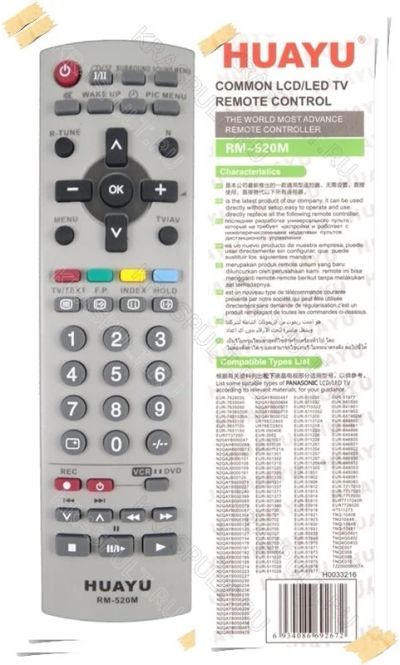 Лот: 15906331. Фото: 1. Пульт универсальный PANASONIC... Пульты ДУ