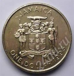 Лот: 198098. Фото: 1. Ямайка. 1 доллар 1993г. Америка