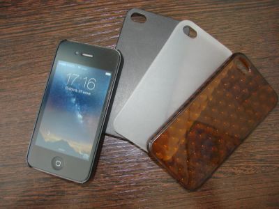 Лот: 4592623. Фото: 1. продам iphone 4g на 16gb black... Смартфоны