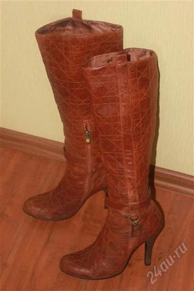 Лот: 2661026. Фото: 1. Сапоги женские кожаные. Сапоги