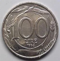Лот: 112751. Фото: 1. Италия. 100 лир 1994г. Европа