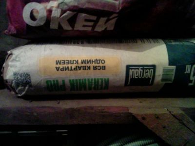 Лот: 8538855. Фото: 1. мешок клея для кафеля. Клеи, герметики, пена монтажная, клейкие ленты