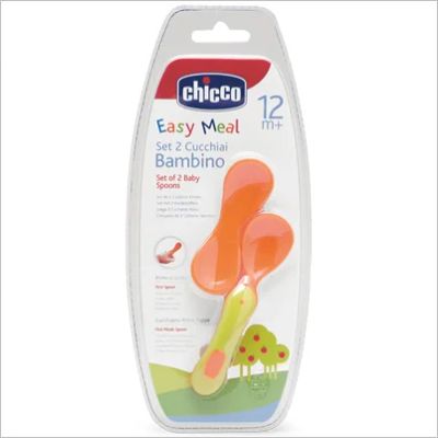 Лот: 3636981. Фото: 1. Chicco ложка мягкая 2 шт., 12... Всё для кормления