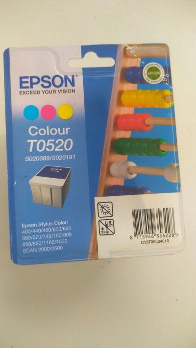 Лот: 15382291. Фото: 1. Картридж струйный Epson T0520... Картриджи, расходные материалы