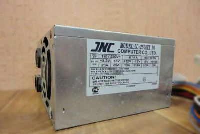 Лот: 6150797. Фото: 1. Неисправный блок питания JNC LC-250ATX... Корпуса, блоки питания