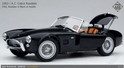 Лот: 1550201. Фото: 1. EXOTO AC Cobra 1:18. Автомоделизм