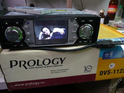 Лот: 2427672. Фото: 1. DVD магнитола PROLOGY dvs-1125. Автомагнитолы