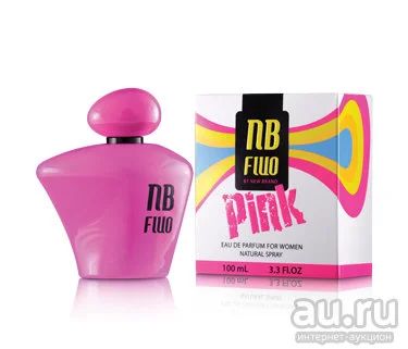 Лот: 11146220. Фото: 1. New Brand woman Nb Fluo Pink Туалетные... Женская парфюмерия
