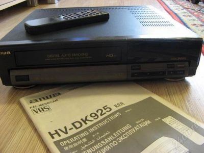 Лот: 768605. Фото: 1. Видеомагнитофон AIWA. Видеомагнитофоны