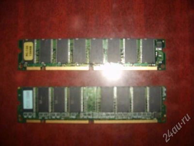 Лот: 730428. Фото: 1. 2 планки памяти по 128Mb pc133... Оперативная память