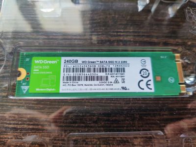 Лот: 21075406. Фото: 1. 240 ГБ SSD M.2 Sata накопитель... SSD-накопители