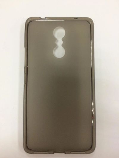 Лот: 10127330. Фото: 1. Чехол Lenovo K6 Note Силикон Серый... Чехлы, бамперы