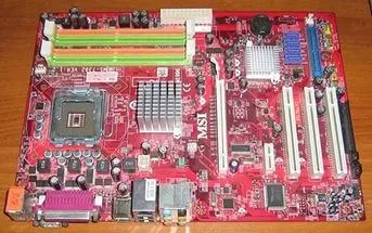 Лот: 9011949. Фото: 1. msi p35 Neo ms 7392 4 слота DDR2... Материнские платы