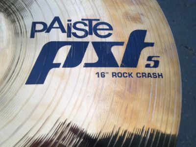 Лот: 10273103. Фото: 1. Тарелка Paiste 5 Rock Crash 16. Ударные