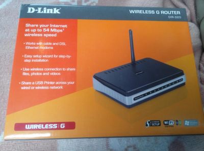 Лот: 5221802. Фото: 1. wi-fi роутер d-link dir 320. Маршрутизаторы (роутеры)