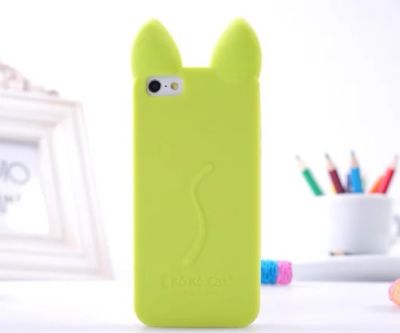 Лот: 4602443. Фото: 1. Чехол для iPhone 5/5S силикон... Чехлы, бамперы