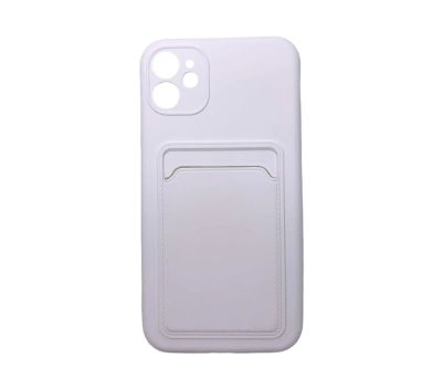 Лот: 22142927. Фото: 1. ЧЕХОЛ ДЛЯ iPhone 11 SILICONE+POCKET. Чехлы, бамперы