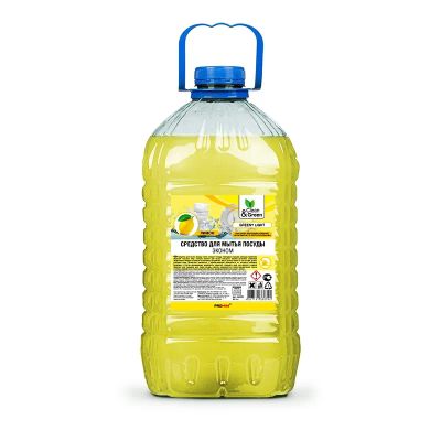 Лот: 20583462. Фото: 1. Средство для мытья посуды "Greeny... Бытовая химия