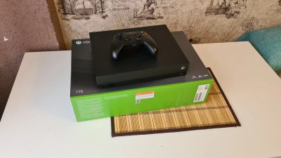 Лот: 19521101. Фото: 1. Xbox one x (состояние новой). Игровые приставки, консоли