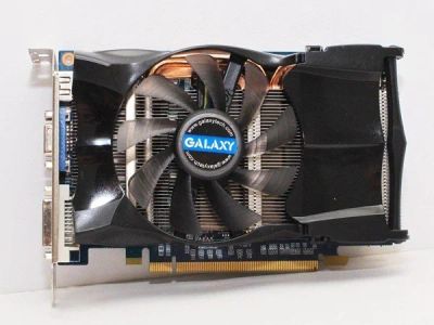 Лот: 10718654. Фото: 1. Galaxy GeForce GTX560SE 1Gb 192Bit... Видеокарты