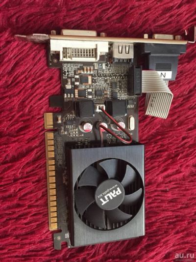 Лот: 18047837. Фото: 1. Видео Карта GT610 1024M/DDR3/64B. Комплекты запчастей