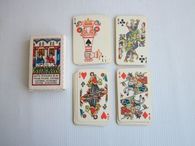Лот: 18120763. Фото: 1. "Карты игральные, по мотивам русских... Другое (коллекционирование, моделизм)