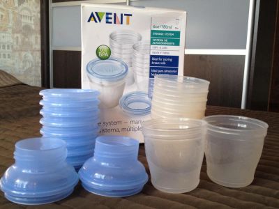 Лот: 8172322. Фото: 1. Контейнеры Avent (Авент). Всё для кормления