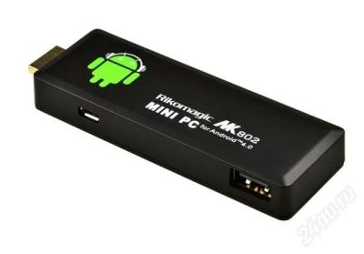 Лот: 2552636. Фото: 1. Android mini PC МК802 II (мини... Медиаплееры