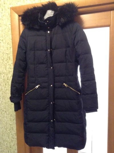 Лот: 12446506. Фото: 1. Пуховое пальто Zara. Верхняя одежда