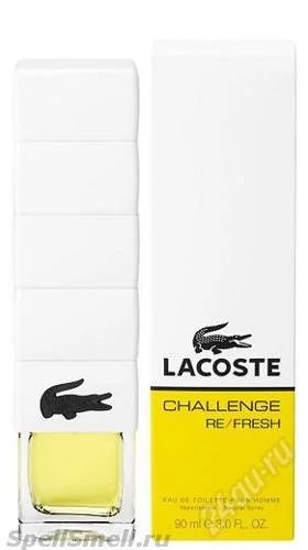 Лот: 2378796. Фото: 1. LACOSTE CHALLENGE RE FRESH. Мужская парфюмерия