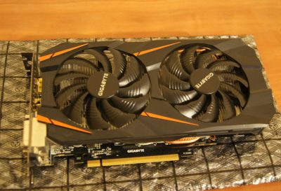 Лот: 17271979. Фото: 1. Gigabyte Geforce GTX 1060 6Gb... Видеокарты