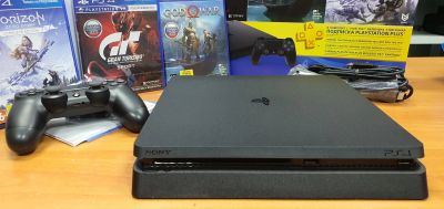 Лот: 17882484. Фото: 1. Sony playstation 4 PS4 slim 1tb. Игры для консолей