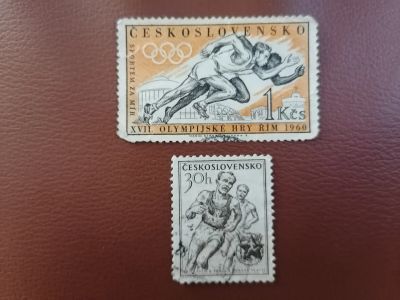 Лот: 25702993. Фото: 1. Чехословакия. Спорт. Марки
