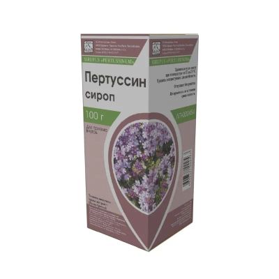 Лот: 25364161. Фото: 1. Пертуссин сироп флакон 100 г 1... Лекарства