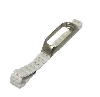 Лот: 20886259. Фото: 1. Ремешок Xiaomi Mi Band 5 Ceramiс... Смарт-часы, фитнес-браслеты, аксессуары