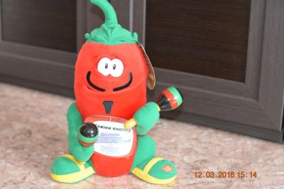 Лот: 7083549. Фото: 1. Музыкальная мягкая игрушка для... Другое (сувениры, подарки)