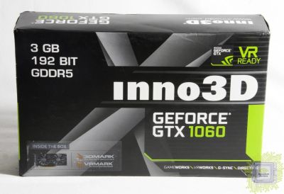 Лот: 10797578. Фото: 1. Видеокарта Inno3D GeForce GTX1060... Видеокарты