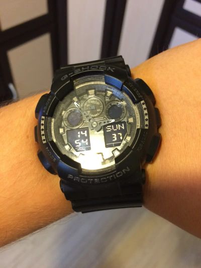 Лот: 6289344. Фото: 1. casio g-shock ga-100. Оригинальные наручные часы