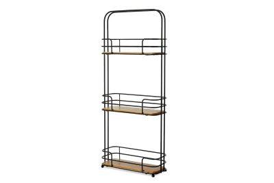 Лот: 24989934. Фото: 1. Этажерка 3-ярусная BERKRAFT Scandy. Мебель для ванной комнаты